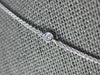 .97CT DIAMOND & AAA SAPPHIRE 18K WHITE GOLD 3D 5 STONE SIDEWAYS JOURNEY NECKLACE
