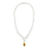 EXTRA LARGE 29.76CT WHITE & FANCY YELLOW DIAMOND 18KT 2 TONE GOLD 3D NECKLACE