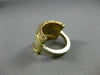 ESTATE .45CT ETOILE DIAMOND 18KT WHITE & YELLOW & ROSE GOLD STACKABLE RING #1149