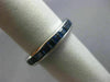 ANTIQUE .60CT DIAMOND 18K WHITE GOLD 3D FILIGREE ETERNITY ANNIVERSARY RING #6061