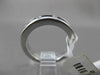 ESTATE .70CTW DIAMOND & AAA SAPPHIRE 14KT WHITE GOLD MILGRAIN ANNIVERSARY RING