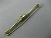 ANTIQUE LARGE .4CT OLD MINE DIAMOND 14K YELLOW GOLD FILIGREE VICTORIAN PIN 26164