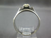 ESTATE .25CT DIAMOND 14KT WHITE GOLD 3D CLASSIC ROUND MENS RING