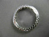 ESTATE ROUND & PRINCESS CUT DIAMOND 14KT WHITE GOLD ETERNITY RING BAND #17174