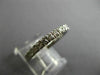 ESTATE .90CT ROUND DIAMOND 14KT WHITE GOLD 3D ETERNITY WEDDING ANNIVERSARY RING