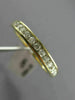 ESTATE .36CT DIAMOND 14K YELLOW GOLD 3D CLASSIC CHANNEL ANNIVERSARY RING #21683