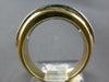WIDE 1.52CT DIAMOND 14KT 2 TONE GOLD PRINCESS 2 ROW INVISIBLE ANNIVERSARY RING