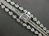 EXTRA LARGE 16.43CT DIAMOND 18KT WHITE GOLD MULTI SHAPE ROYAL COCKTAIL BRACELET