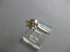 .90CT CHOCOLATE FANCY DIAMOND 14KT WHITE GOLD 3D ROUND SOLITAIRE ENGAGEMENT RING