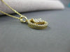 ESTATE .60CT DIAMOND 18KT YELLOW GOLD HALO DIAMOND SHAPE PENDANT & CHAIN #22218