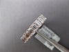 LARGE 3.58CT DIAMOND 18KT WHITE GOLD 3D BAGUETTE 4.5MM ETERNITY ANNIVERSARY RING