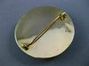ANTIQUE LARGE MULTI COLOR ENAMEL 14KT YELLOW GOLD 3D VICTORIAN LADY BROOCH PIN