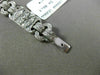 ANTIQUE LARGE 4.06CT DIAMOND PLATINUM 3D MARQUISE SHAPE OVAL TENNIS BRACELET
