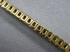 ESTATE 4.54CT DIAMOND 14K YELLOW GOLD PRINCESS CHANNEL INVISIBLE TENNIS BRACELET