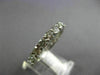 ESTATE 2.47CT ROUND DIAMOND 14KT WHITE GOLD 3D ETERNITY WEDDING ANNIVERSARY RING
