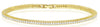 1.80CT DIAMOND 14KT YELLOW GOLD 3D ROUND CLASSIC OVAL LINK LOVE TENNIS BRACELET