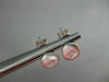ESTATE .40CT OVAL PRINCESS DIAMOND 14KT WHITE GOLD EARRINGS SIMPLY AMAZING #7768