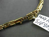 ESTATE .45CT DIAMOND 14K YELLOW GOLD 3D " V " SHAPE CLASSIC HANDCRAFTED NECKLACE