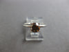 .89CT CHOCOLATE FANCY DIAMOND 14KT WHITE GOLD 3D ROUND SOLITAIRE ENGAGEMENT RING
