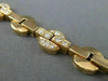ESTATE 2.35CT ROUND CUT DIAMOND 18KT ROSE GOLD 3D CIRCULAR LINK BRACELET #21566