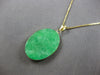 ESTATE LARGE AAA MULTI GEM 14KT YELLOW GOLD 3D OVAL LUCKY DRAGON FUN PENDANT