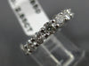 ESTATE 2.55CT ROUND DIAMOND 14K WHITE GOLD 3D CLASSIC SHARED PRONG ETERNITY RING