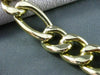 ESTATE 14K WHITE & YELLOW GOLD 3D SOLID BLACK ONYX STRIATED CROSS PENDANT #24846