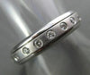 ESTATE .70CT DIAMOND 14K W GOLD ETOILE ETERNITY ANNIVERSARY / WEDDING RING #1310