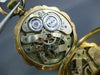 ANTIQUE VICTORIAN EXTRA LARGE 14KT YELLOW GOLD 3D FILIGREE POCKET WATCH #26635