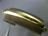 ESTATE WIDE 14KT YELLOW GOLD CLASSIC ROUND PLATE ENGRAVABLE BRACELET L #1636