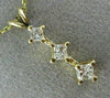 ESTATE .54CT DIAMOND 14KT YELLOW GOLD CLASSIC PAST PRESENT FUTURE PENDANT #16729