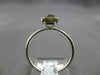 1.15CT CHOCOLATE FANCY DIAMOND 18KT WHITE GOLD SOLITAIRE HEXAGON ENGAGEMENT RING