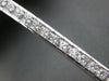 LARGE 5.79CT DIAMOND 18KT WHITE GOLD 3D CLASSIC SQUARE CHANNEL TENNIS BRACELET