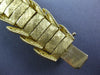 ESTATE WIDE 1.36CT DIAMOND 18KT YELLOW GOLD 3D HANDCRAFTED MULTI LEAF BRACELET