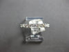 .45CT DIAMOND 14KT WHITE GOLD 3D ROUND 2MM SHARED PRONG WEDDING ANNIVERSARY RING