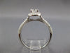 ESTATE .75CT DIAMOND 14KT WHITE GOLD 3D CLASSIC ROUND HALO ENGAGEMENT RING