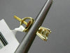 ESTATE .87CT ROUND DIAMOND 14KT YELLOW GOLD 4 PRONG SOLITAIRE STUD EARRINGS