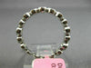 ESTATE .57CT ROUND DIAMOND 18KT WHITE GOLD SEMI ETERNITY BEZEL ANNIVERSARY RING
