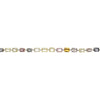LARGE 34.92CT DIAMOND & AAA MULTI COLOR SAPPHIRE 18K YELLOW GOLD TENNIS BRACELET