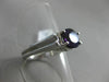ESTATE 1.86CT DIAMOND & AMETHYST 14K WHITE GOLD FILIGREE PROMISE FRIENDSHIP RING