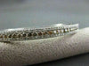 ESTATE 2.13CT WHITE & FANCY YELLOW DIAMONDS 14KT WHITE GOLD BANGLE AMAZING!!!
