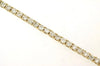 ESTATE 4.0CT DIAMOND 14KT YELLOW GOLD 3D ROUND CLASSIC 4 PRONG TENNIS BRACELET