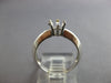 ESTATE 18KT WHITE GOLD CLASSIC SIX PRONG ROUND SEMI MOUNT ENGAGEMENT RING #28077