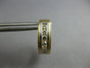 .52CT DIAMOND 14KT 2 TONE GOLD 3D CLASSIC CHANNEL OVAL HUGGIE HANGING EARRINGS