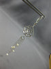 LARGE .75CT DIAMOND & AAA SOUTH SEA PEARL 18KT WHITE GOLD 3D CHANDELIER EARRINGS