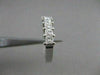 ESTATE 1.0CT PRINCESS DIAMOND 14K WHITE GOLD SHARE WEDDING ANNIVERSARY RING 1336