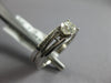 ESTATE .68CT DIAMOND 14KT WHITE GOLD ROUND SOLITAIRE ENGAGEMENT WEDDING RING SET
