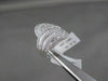 ANTIQUE WIDE 2.15CT DIAMOND 18KT WHITE GOLD FILIGREE MULTI ROW ANNIVERSARY RING