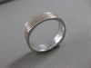 ESTATE SQUARE 14K WHITE & ROSE GOLD MENS WEDDING BAND RING 6MM SIZE 11.00 #20743