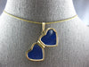 ESTATE 14KT YELLOW GOLD 3D HEART SHAPE HANDCARVED FLOWER LOCKET PENDANT #27975